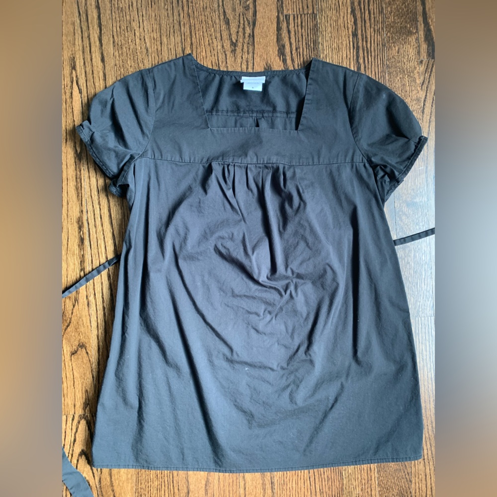 Maternity belted Top